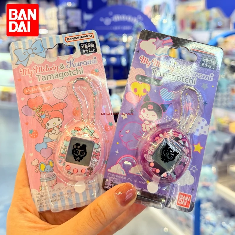 Bandai Namco Tamagotchi Nano Hello Kitty My Melody Kuromi Version Portable Digital Pet Game Console Cute Bag Pendant Collectible - view 3