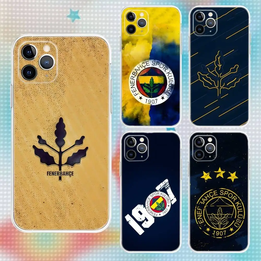 

Turkey F-FenerbahceS-E For iPhone 17,16,15,14,13,12,11,Air,X,XR,Pro,Max,Plus Transparent Clear Cover