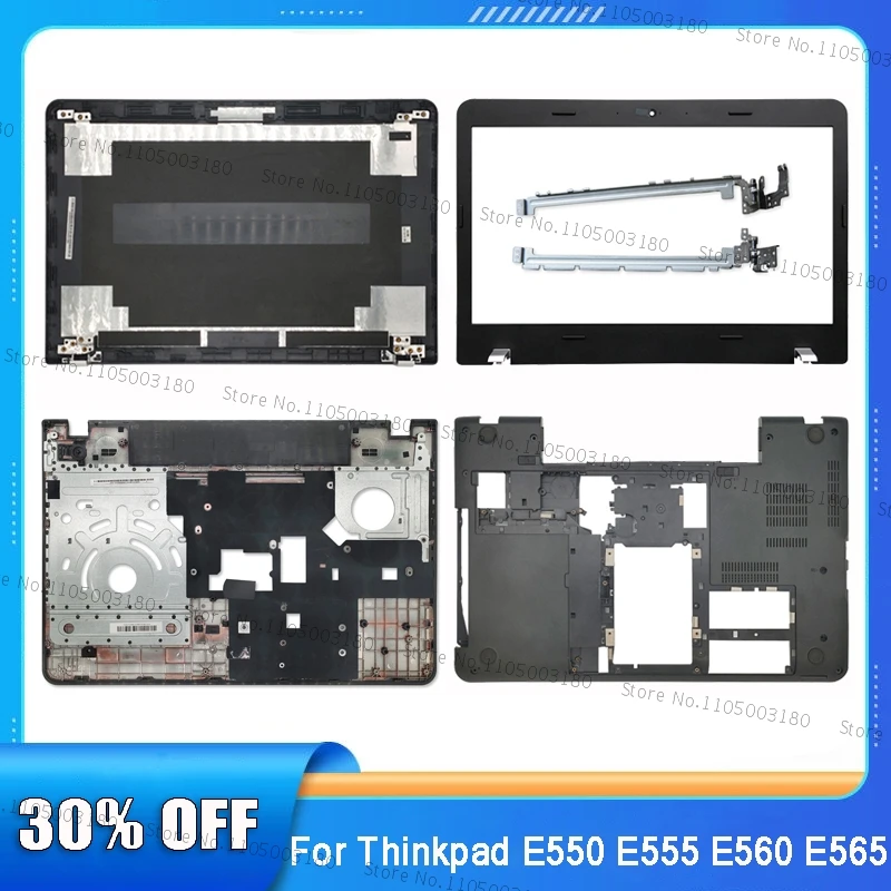 Для Lenovo Thinkpad E550 E550C E555 E560 E565 ноутбука ЖК-задняя крышка/передняя рамка/подставка для рук/нижний корпус/замена петель
