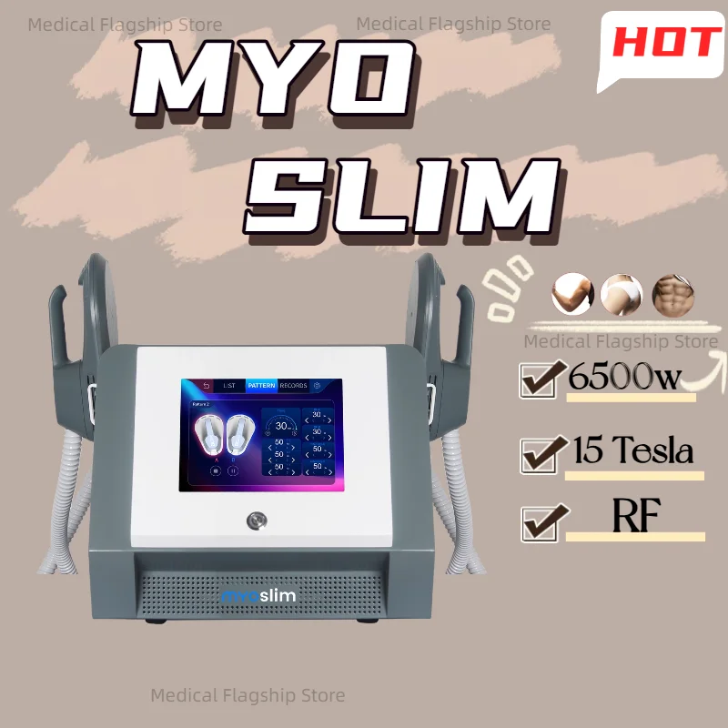 

MYOslim Machine Slimming and Shaping Device Nova Electromagnetic Muscle Boosting and Efficient Fat Burning Equipment Slimming