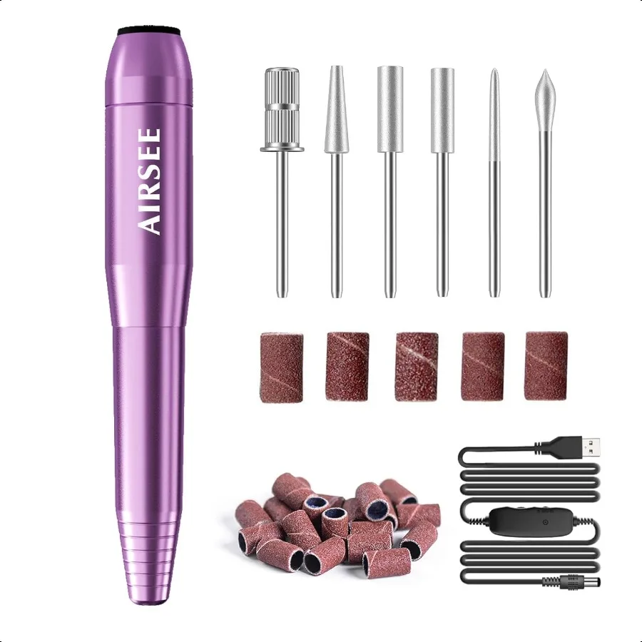 

Studio Basic Electric Nail Drill USB Portable Nail E File hine for Profional Beginners Manicure Pedicure Dremel Kit for Salon H