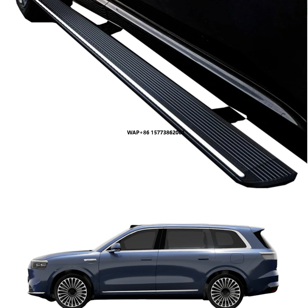 

Safety Anti Pinch Original Thickened Aluminum Automatic Electric Power Side Step Running Board for M8 Original Side Step