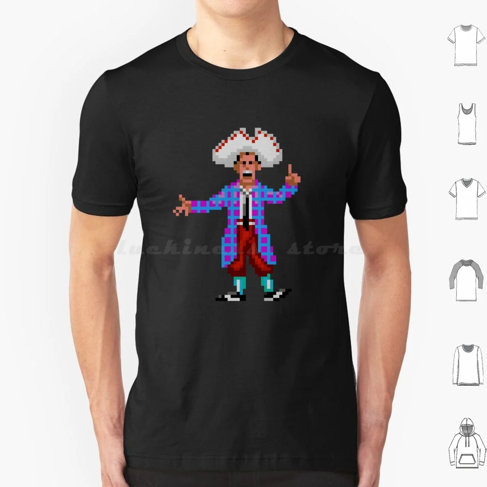 Stan S. Stanman T Shirt Men Women Kids 6xl Monkey Island Guybrush Monkey Island Threepwood Lechuck Retro Pirate Pixel Lucas