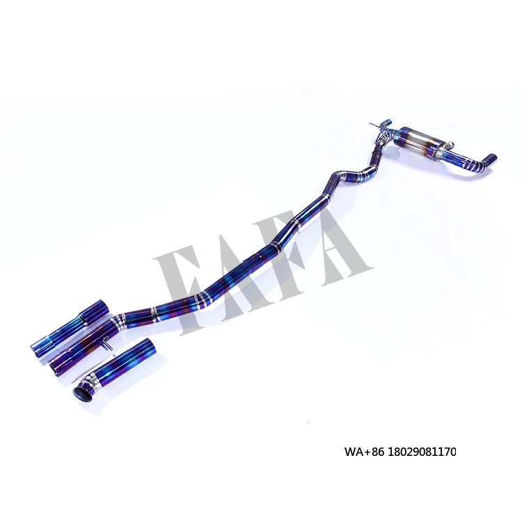 

For 3 Series High-Performance Downpipe Exhaust System Titanium Alloy Tail Section Pneumatic Valve New Cat Back Exhaust Pipe
