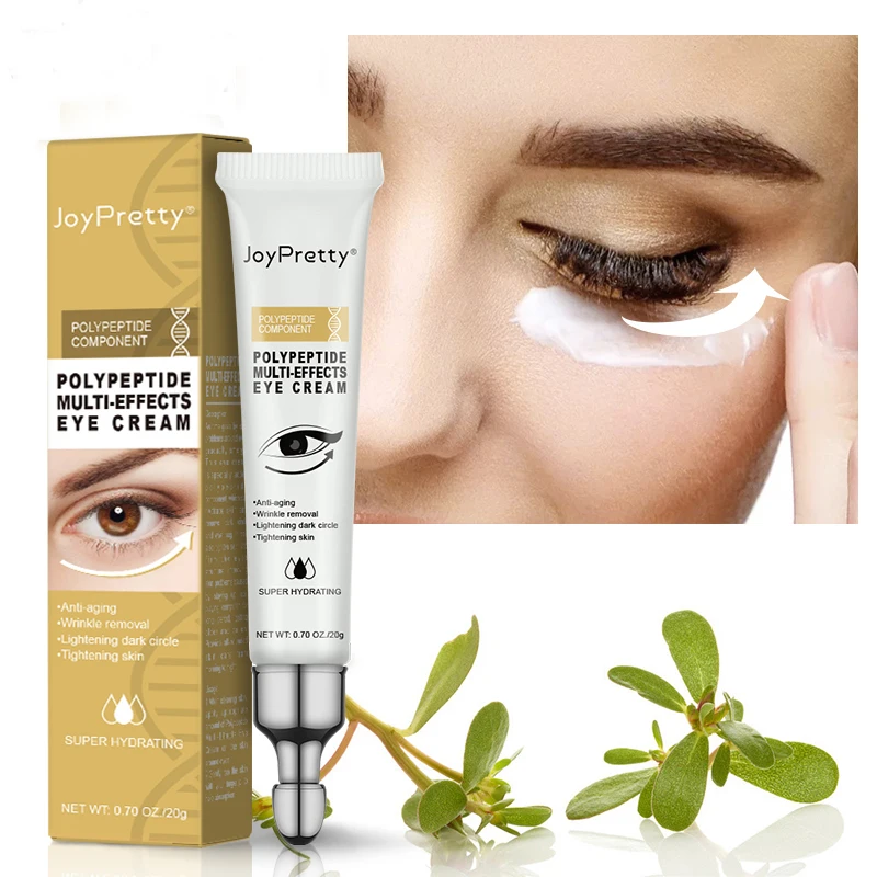 

Peptide Anti-Wrinkle Eye Cream Multi-effects Anti Dark Circle Moisturizing Eye Skin Care Serum Eye Bags Removal Cream For Women