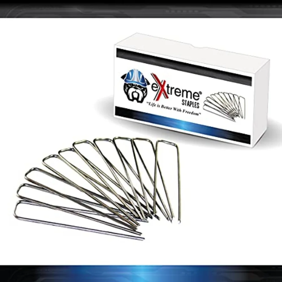 

Pet Fence Staples for Electric Dog Fences and Sod or Garden - 300 Staples