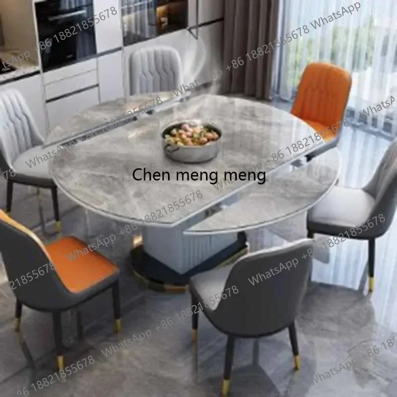 F150Japan Design Dining Table Industrial Modern Folding Breakfast Dining Table Luxury Living Room Mesas Decoration Accessories