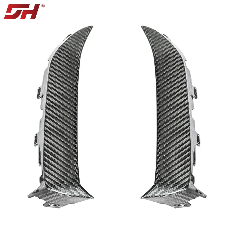 Dry Carbon Fiber Replacement Turbo GT Front Bumper Grille Trim for Porsche Cayenne 9Y0.2 2024-UP