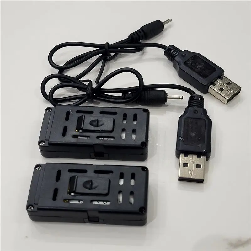 KY908 Mini Drone Spare Part Drone Lipo Battery 3.7V 800mAh Battery USB Charger Cable Kit For KY908 Drone RC Quadcopter Accessory