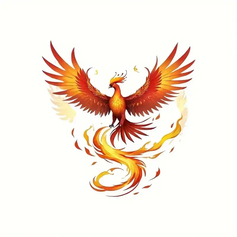 

Beautiful self-adhesive stickers for cars, auspicious phoenix