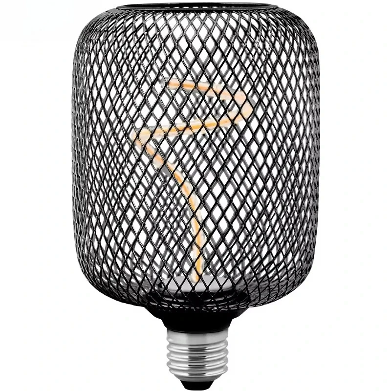 

Светильник E27 в скандинавском стиле из кованого железа с сетчатым абажуром, простой и роскошный, для столовой, бара, уголка для кофе, домашнего декора
