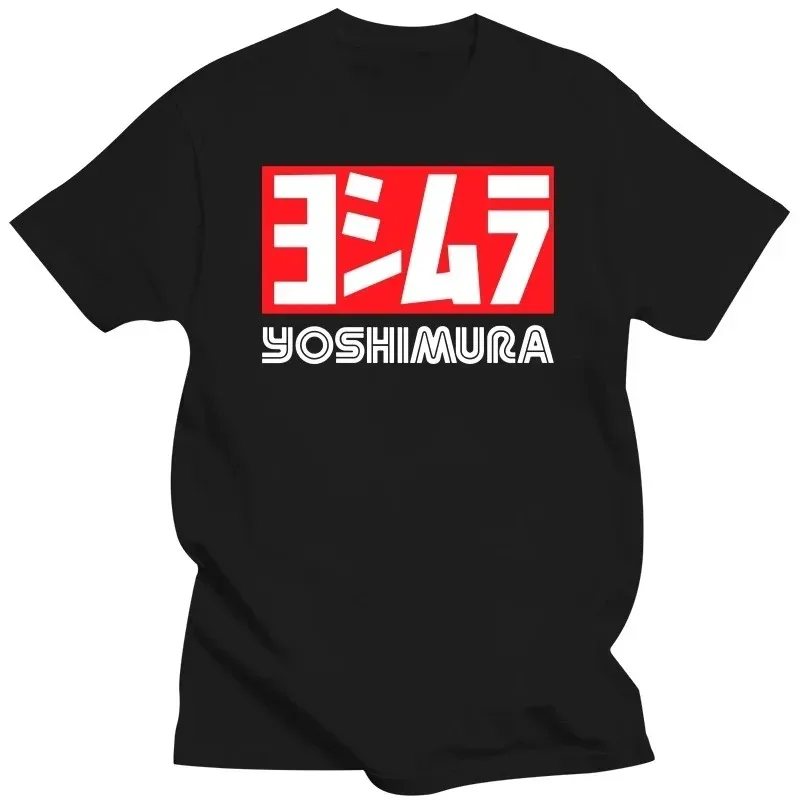 2024 Men Yoshimura Tee Shirt Classic Japanese Motorcycle Exhaust T-shirt Fashion Funny T-shirt Men Cotton Brand Boys Kids Tops