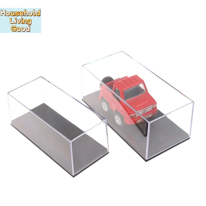 【Three Sizes 1:64 Car Model Display Box Transparent Protective Case Acrylic Dust Hard Cover Storage Holder】