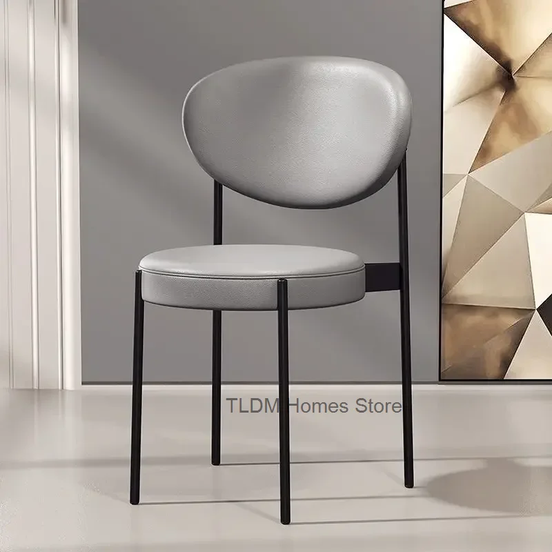 Beautiful Modern Dining Chairs Luxury Ultralight Nordic Dining Chair Upholstered Home Sillas De Comedor Kitchen Furniture