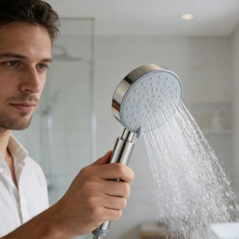 

3 Modes Adjustable Shower Head Water Saving Sprayer Showerhead Shower Set Home Shower Faucet Set Bathroom High Pressure Handheld