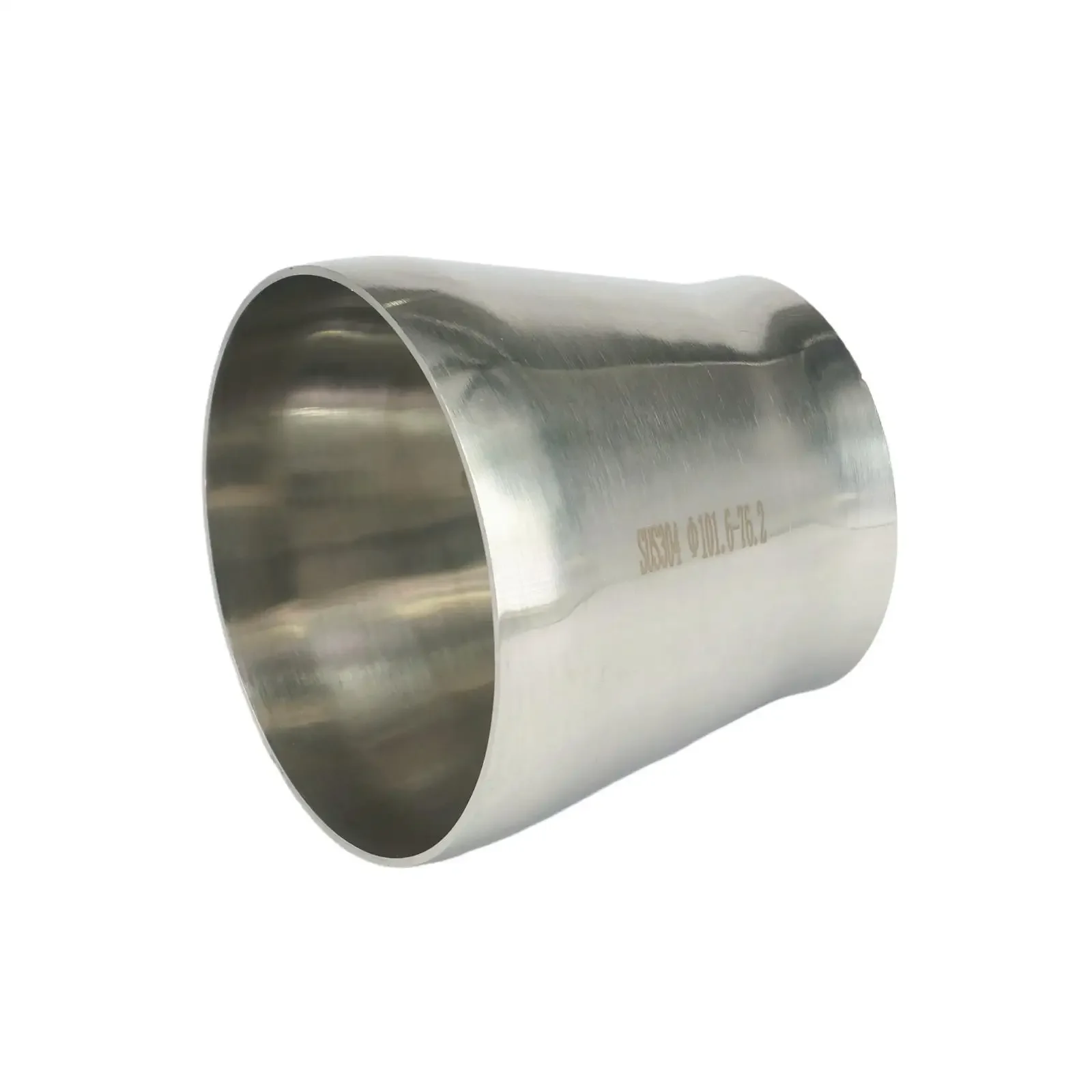 

Reduce 102-38 102- 45 102- 51 102- 57 102- 63 102-76 102-89mm O.D 304 Stainless Sanitary Welding Reducer Pipe Fitting