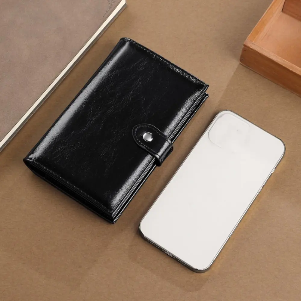 

Card Holder PU Leather Passport Bag Passport Cover Ticket Holder Travel Wallet Airplane Check-in Multifunctional