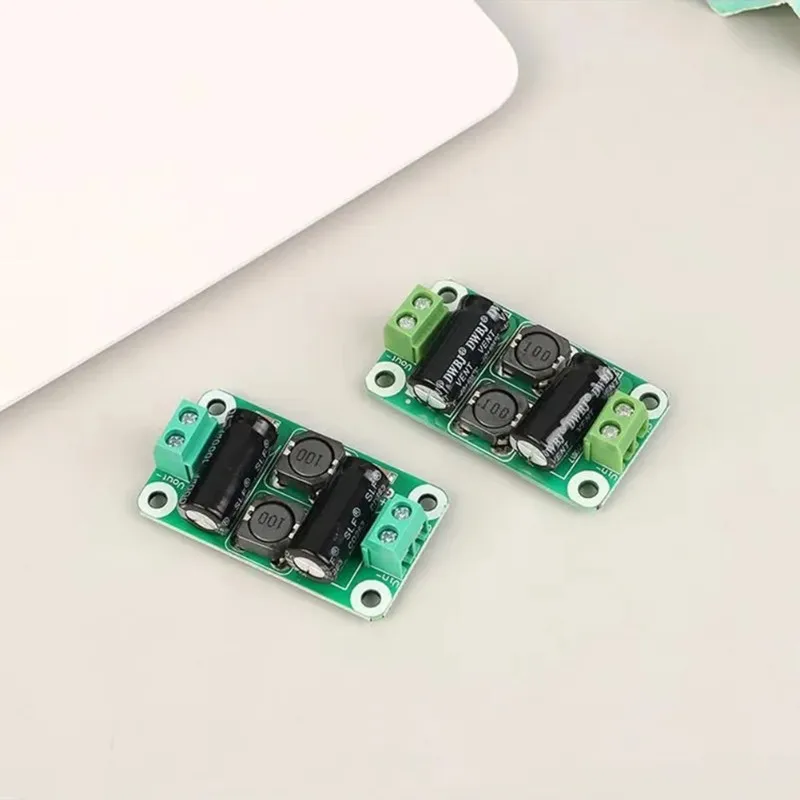 For Class D Amplifier Compatible 0-50V 4A DC Power Supply Filter Board EMI Suppression For Car Industrial Control Panels
