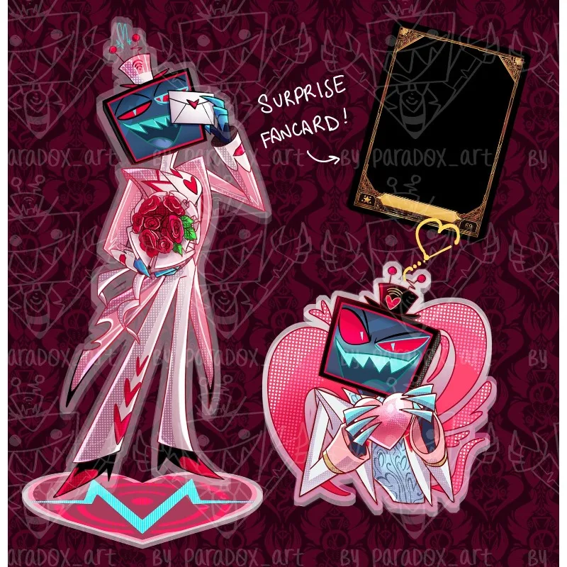 Image of VORVERKAUF Vox VDay Bundle Vox Standee Acryl-Ornament Original Handgefertigtes Geschenk für Freunde Sammlung Erweiterbar DIY Original Acryl