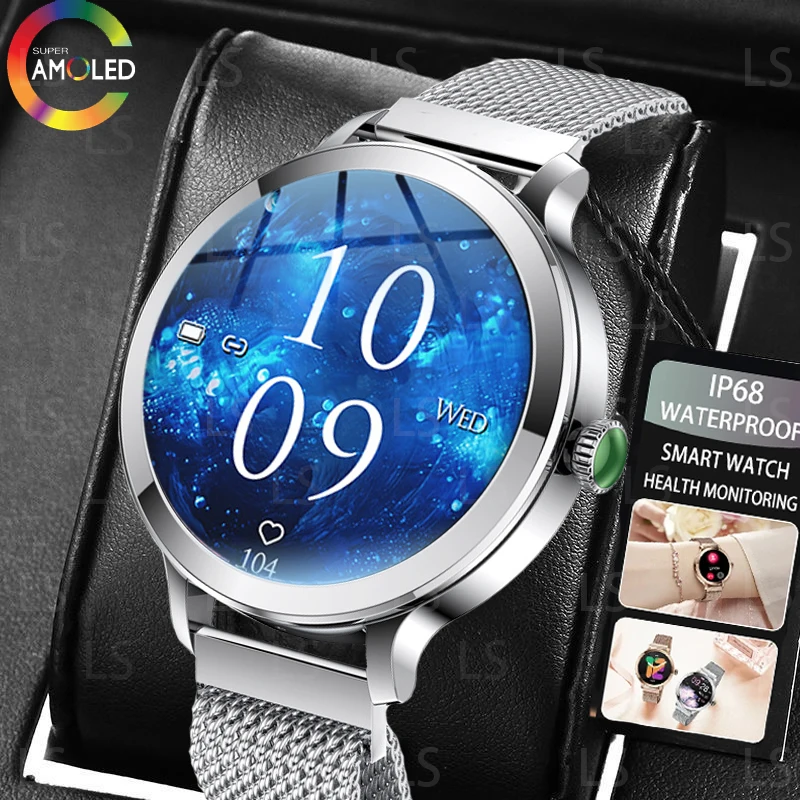 2024  Smart Watch 1.106-inch AMOLED Bluetooth Call Heart Rate, Blood Pressure, Blood Oxygen Health Monitoring Multi sport Women