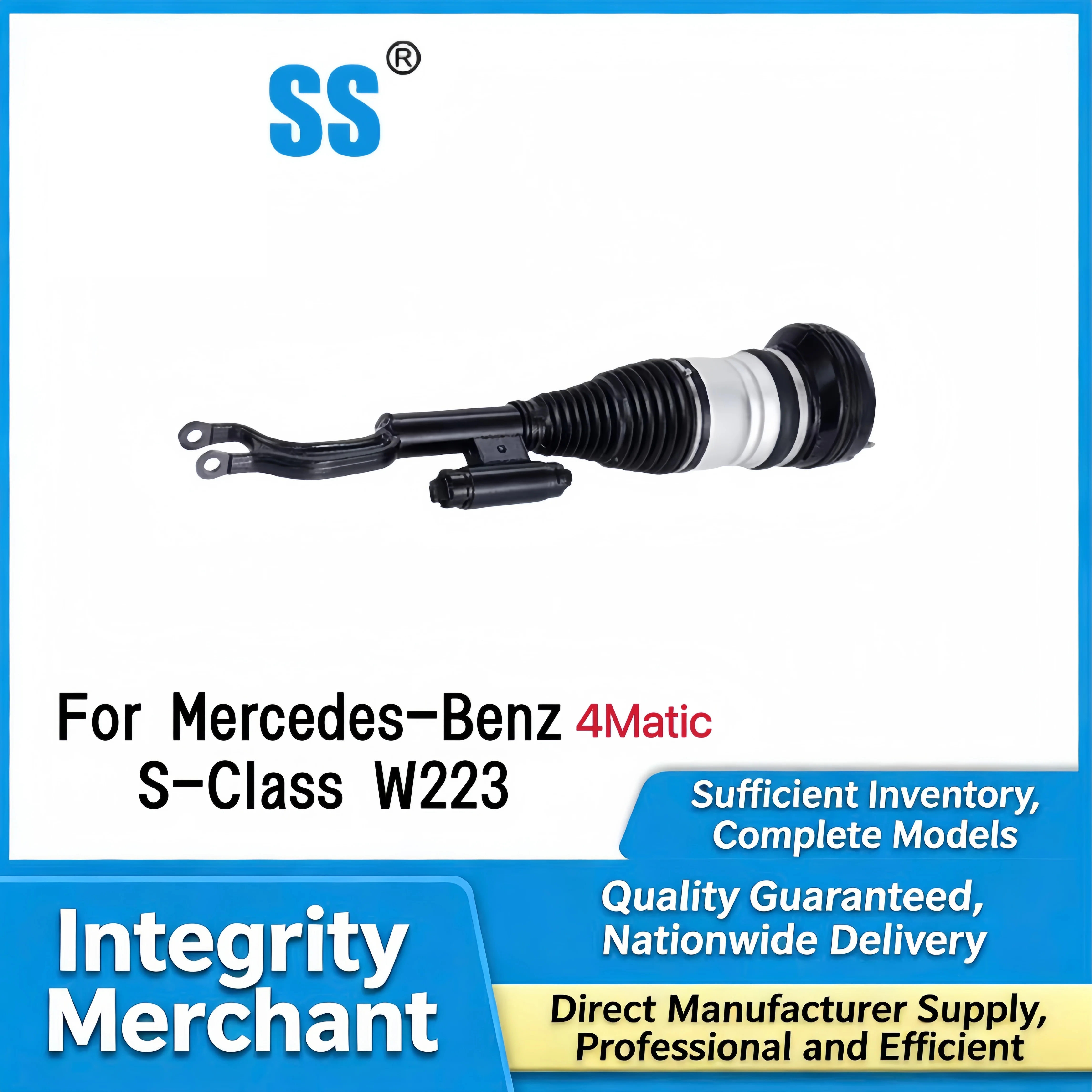 High Quality Front Left And Right Air Suspension Shock Absorber For Mercedes-Benz S-Class W223 4Matic 2233208903 2233209003
