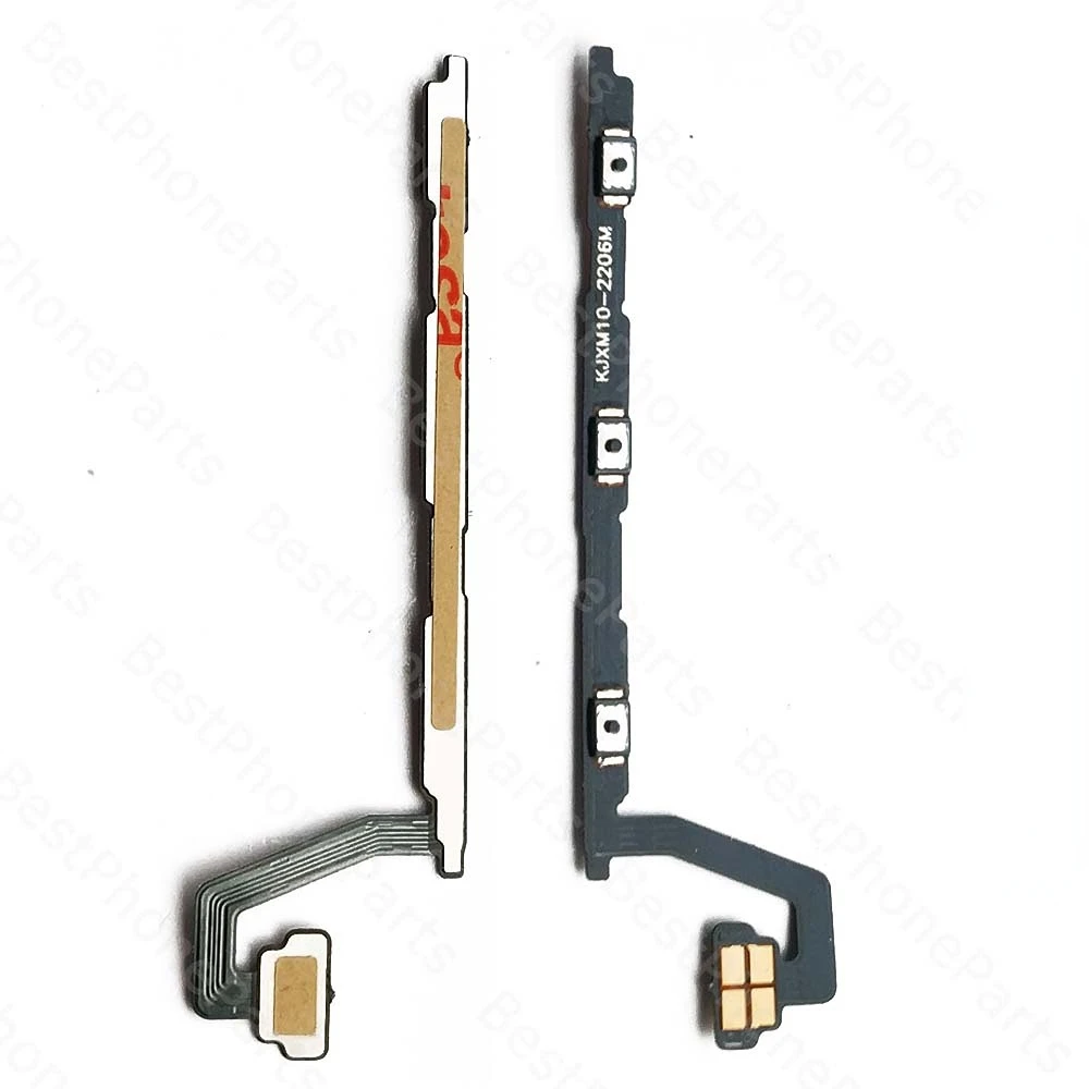 Side Button Flex Cable For Xiaomi Mi 10T Pro 10 Ultra 11 Lite 11T 11X Power On Off Mute Volume Key Switch Spare Parts