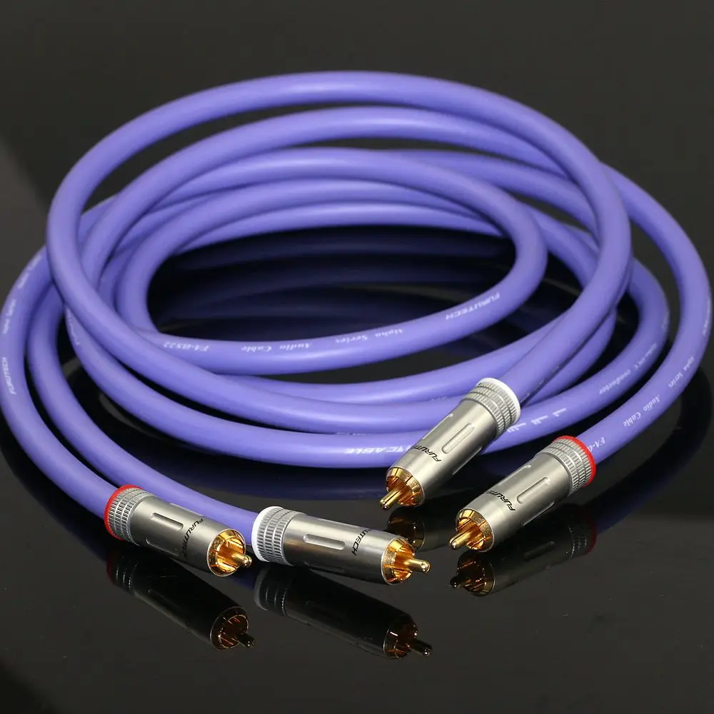 FURUTECH FA- α S22 OCC flagship version audio cable signal cable RCA two to two audio amplifier connection