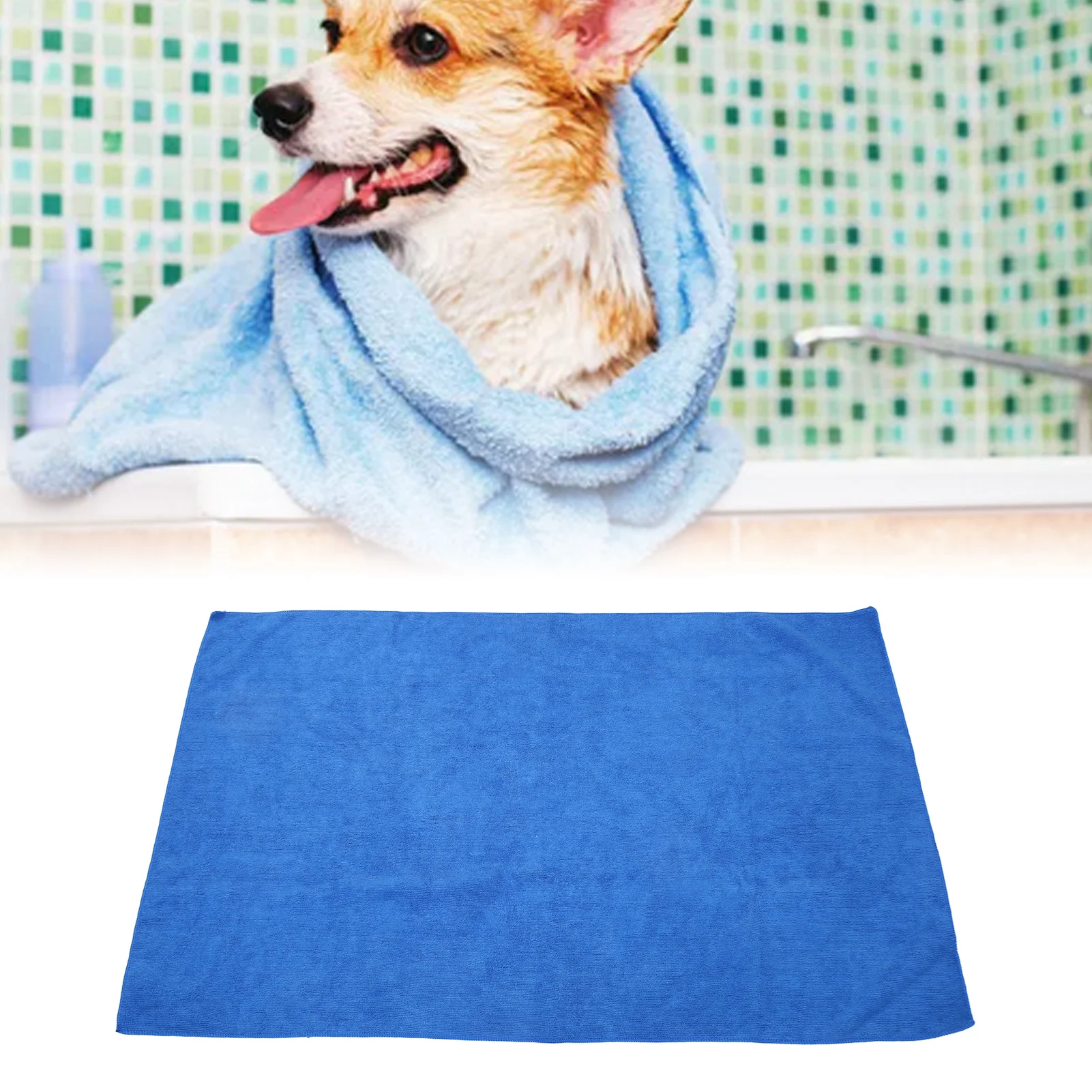 Microfiber Dog Towels Highly Absorbent Soft Thick Quick Drying Washable Pet Bath Drying Towels For Dogs Cats Pets