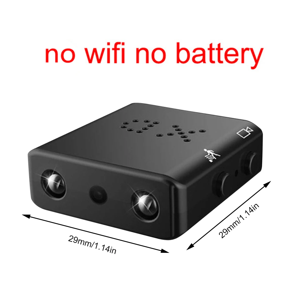 Mini Camera 1920x1080P HD Video Recorder Infrared Night Vision Motion Detection Support TF Card Up To 32G Micro Cam