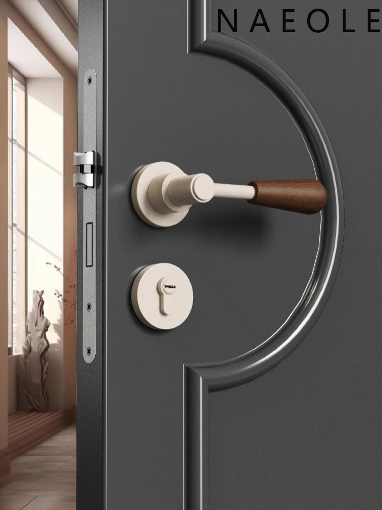 poignee-de-porte-en-bois-serrure-silencieuse-en-zinc-serrure-interieure-de-porte-de-chambre-a-coucher-serrure-fendue-accessoires-de-quincaillerie-de-porte-serrure-de-securite-domestique-avec-cle