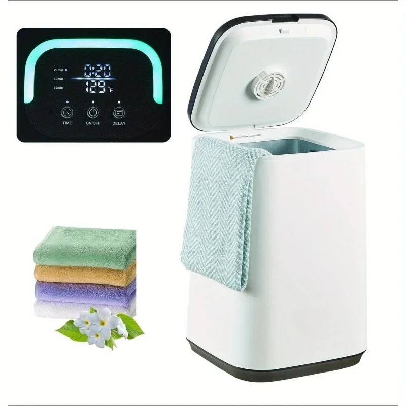20L large spa scented towel heating bucket 24 hours delay timer 20/40/60 minutes automatically turn off child lock Light