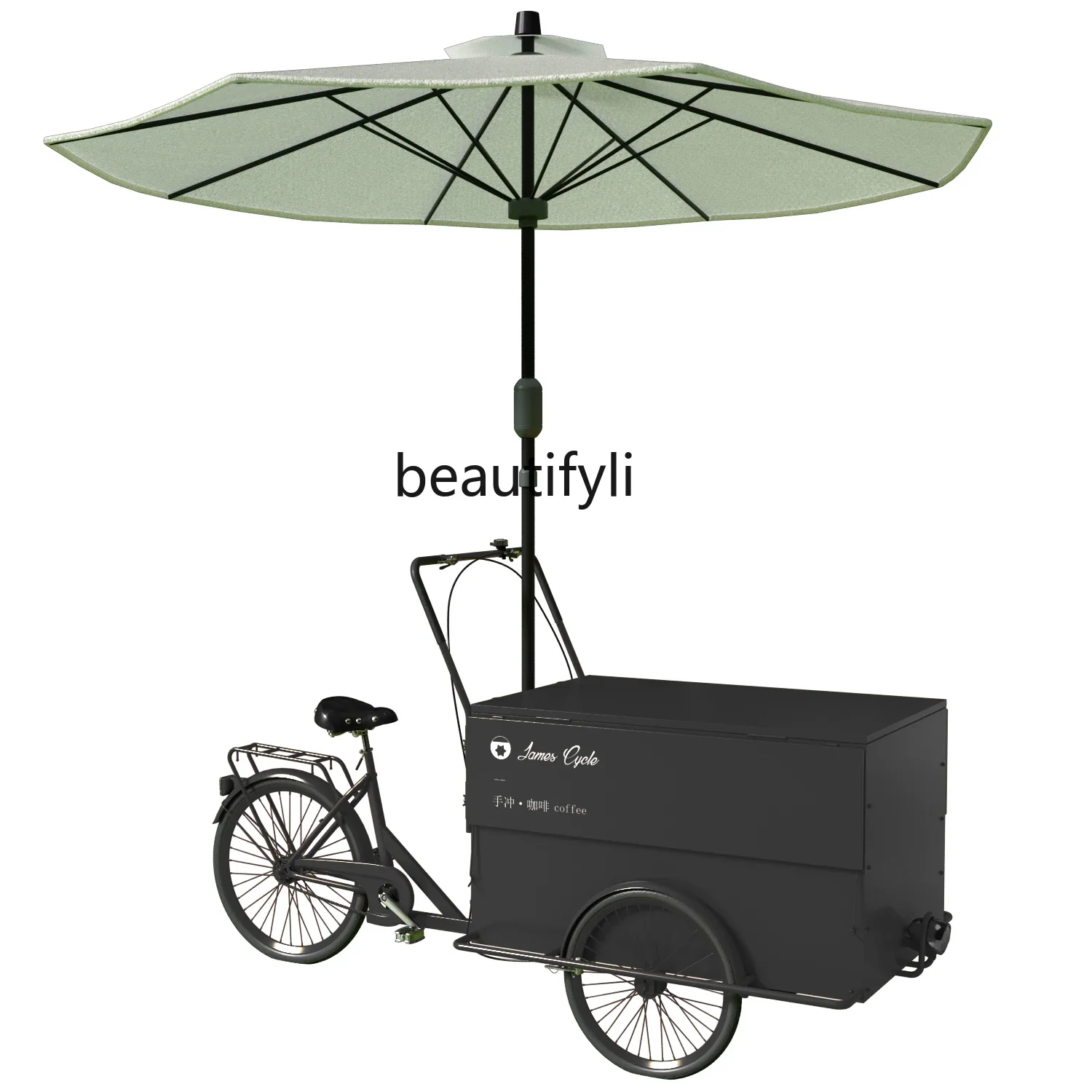 

FG17YH Triciclo stalla rack galleggiante snack car strada stalla vendita auto da pranzo