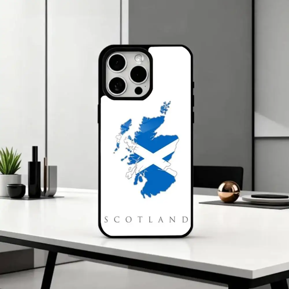 S-Scotland S-Scottish F-Flag   Phone Case For iPhone17,16,15,14,13,12,11 Plus,Pro Max Magnetic For Magsafe Wireless Charging