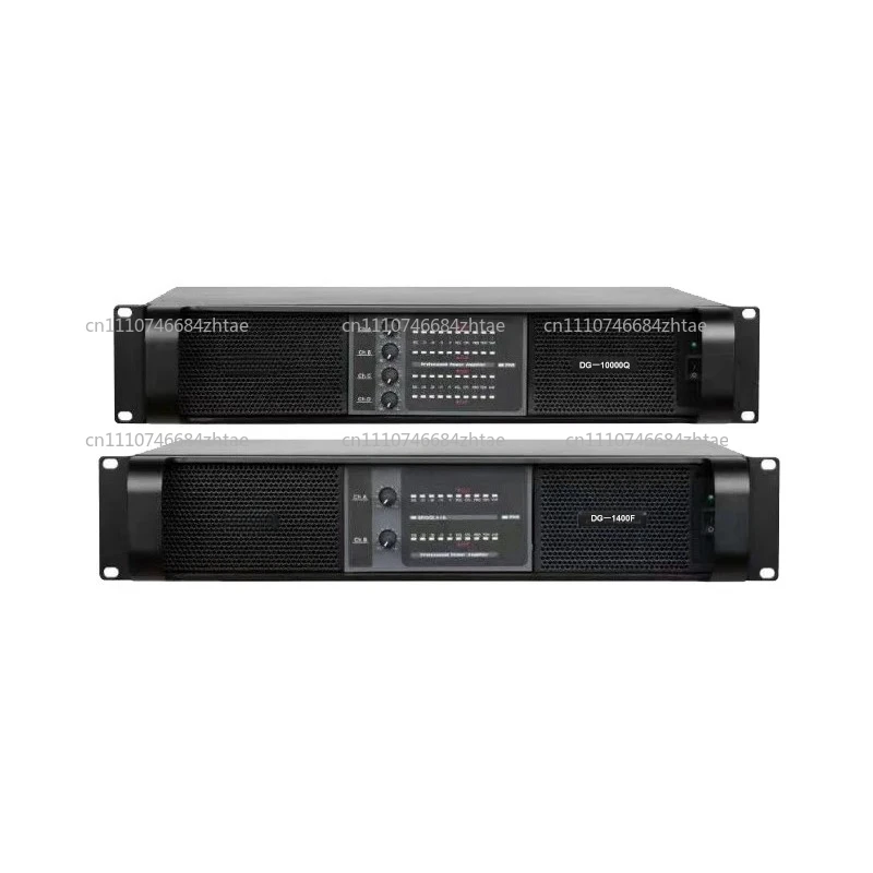 4×1300W Four Channel Professional Stereo Power Amplifier