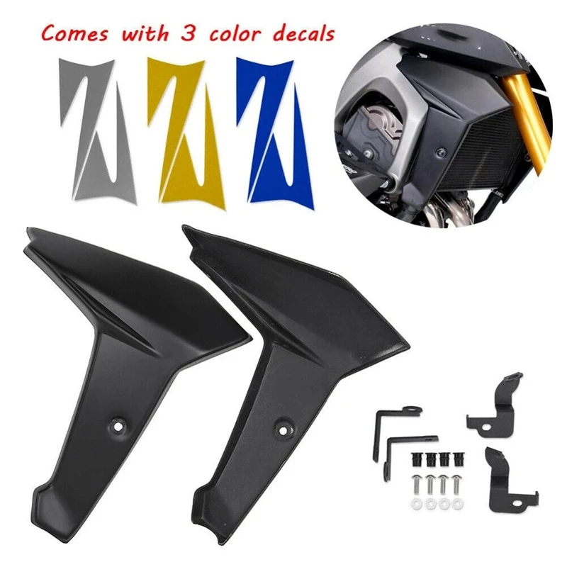 Motorcycle Radiator Side Panel Protector Cover Fairing for Yamaha MT09 FZ09 FJ09 MT09 FZ-09 FJ-09 2014 2015 2016