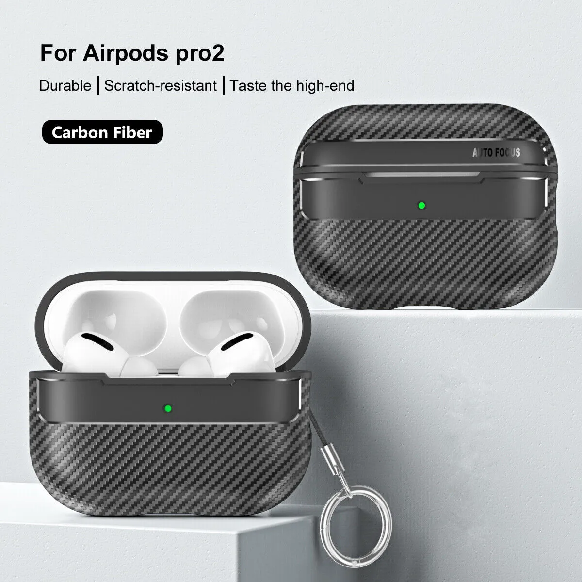 Silicone Soft Earphone Case With Lanyard For Apple AirPods Pro 2 (2022) Wireless Headphone Accessories Protective Case Cover New