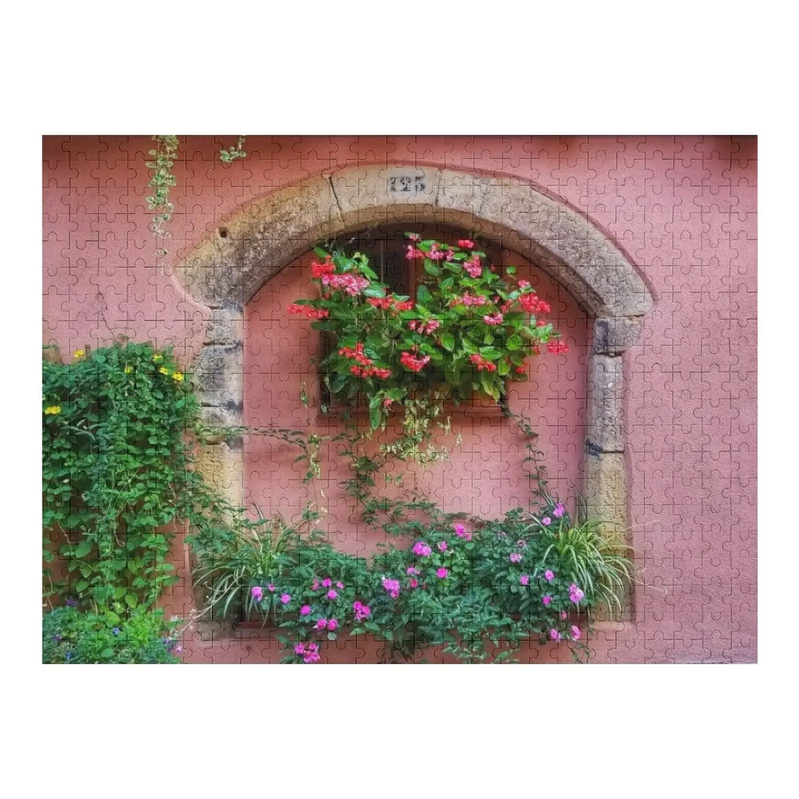 

Arch with Flowers Jigsaw Puzzle Customized Gifts For Kids Custom Toys For Children Puzzle