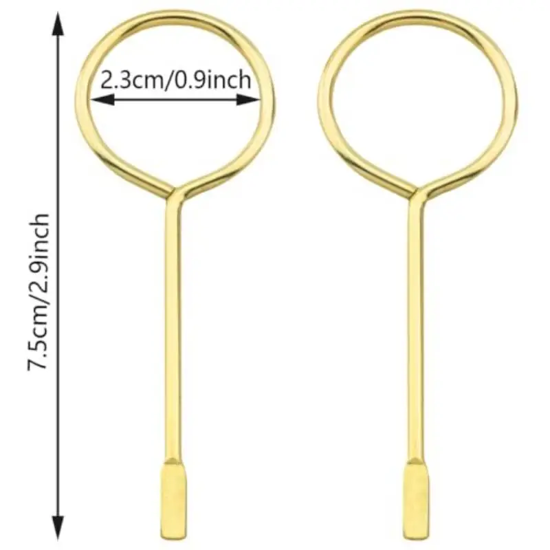 5PCS Compatible Key Iron Emergency Key Release Tool Lockout Safety Interior Emergency Key Emergency Tool Child Safety