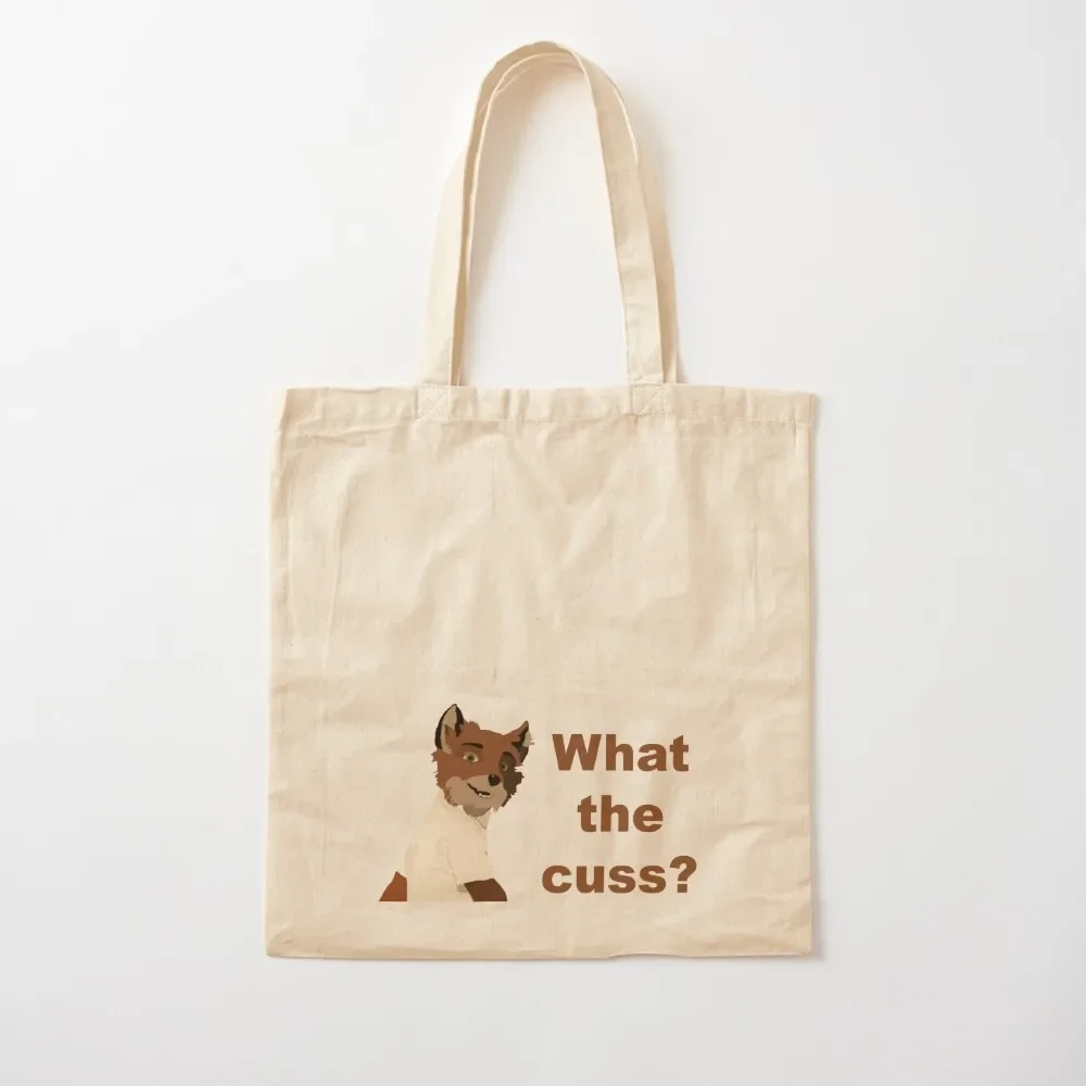 

Fantastic Mr Fox - What The Cuss Tote Bag Cloth bag shopping cart bags tote bag woman