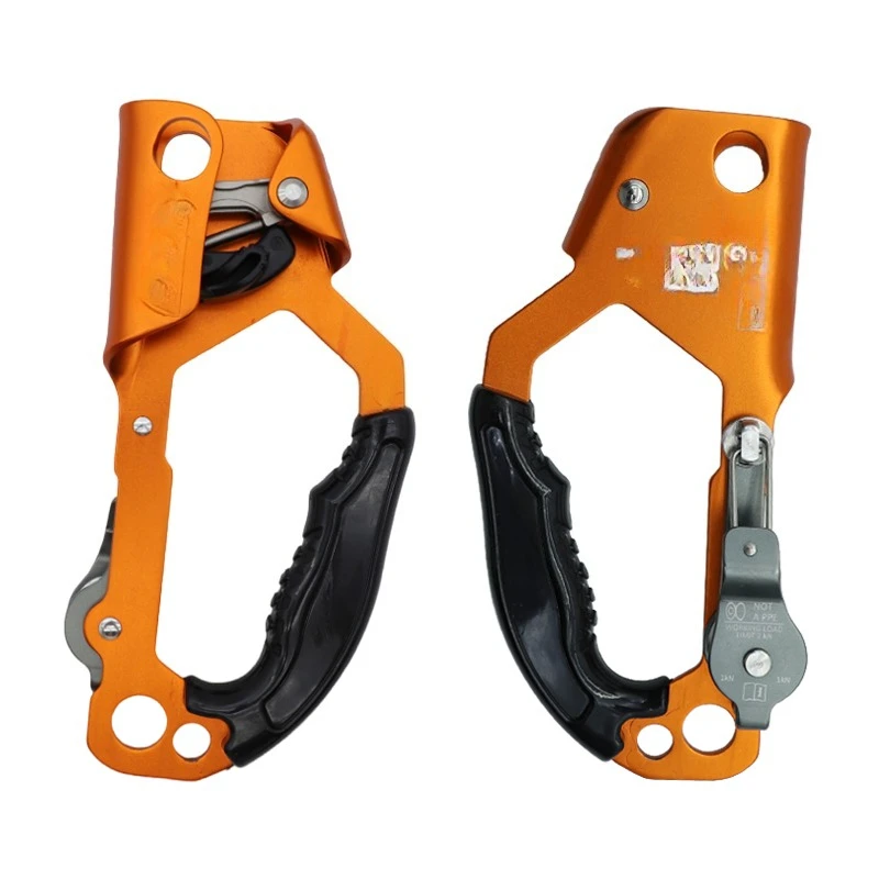 rock climbing and tree climbing fall protection device for hunting, mountaineering, rescue, arboriculture, and caving