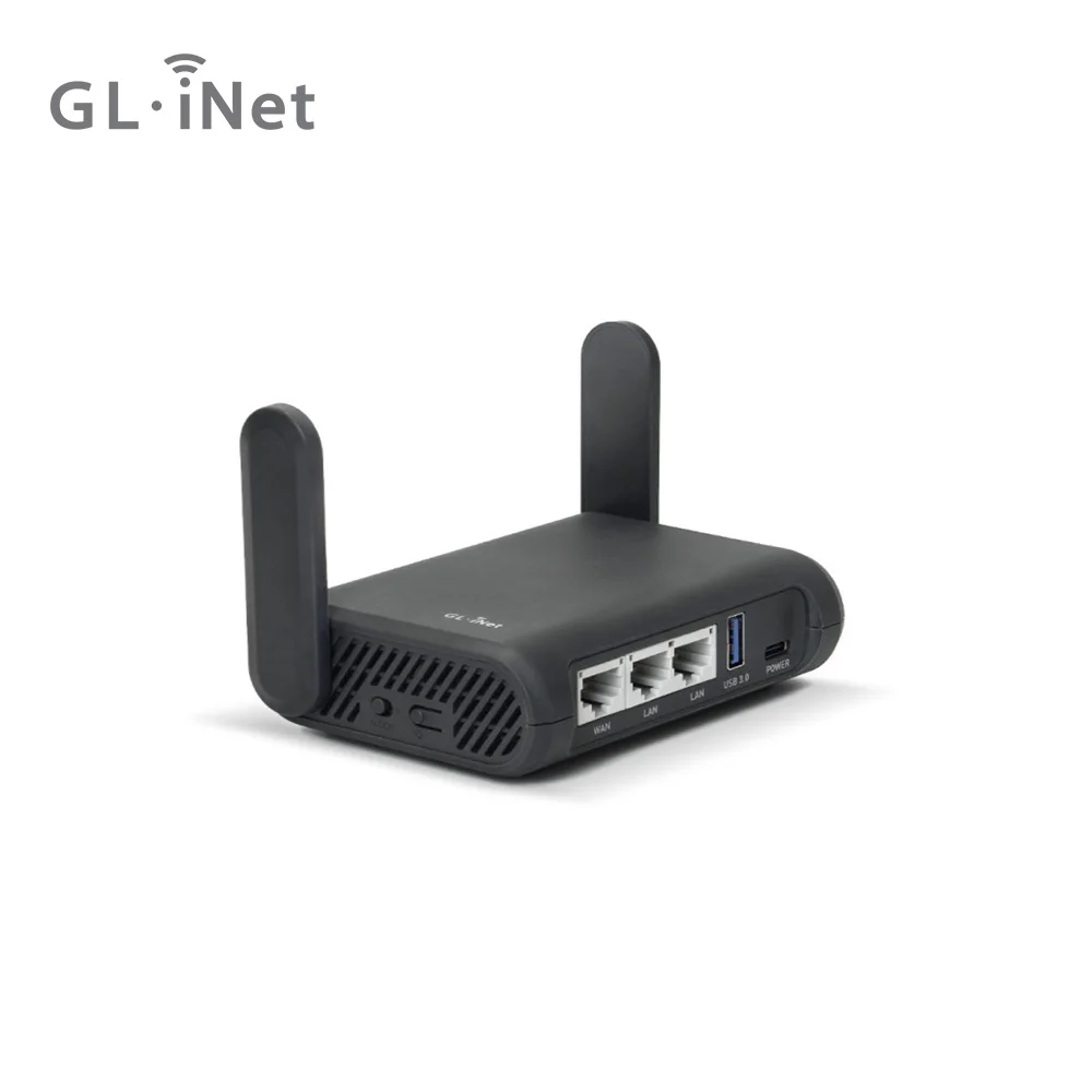 

Дорожный маршрутизатор GL.iNet Slate Plus (GL-A1300) — VPN шифрование, двухдиапазонный Wi-Fi, простая установка порта в отеле/заступах