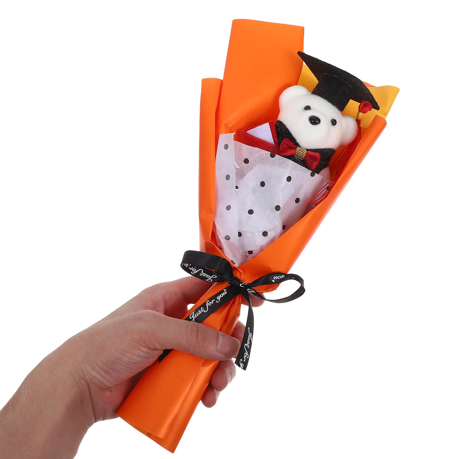 

Graduation Bear Bouquet Toy Bouquets Stuffed Animals Table Decorations Cute Props Banquet Grad Favor Cartoon Bears