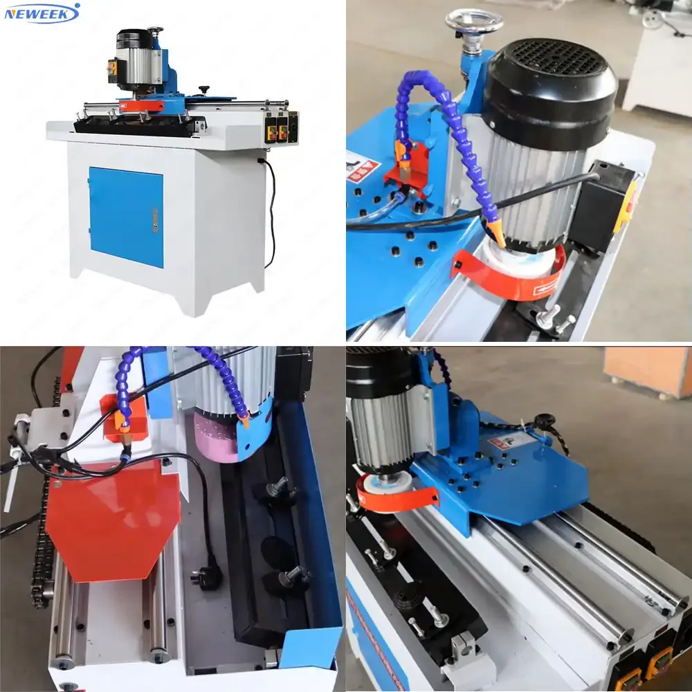 

NEWEEK High Quality 110v/220v Automatic Guillotine Blade Sharpener Scudding Knife Grind Blade Sharpening Machine