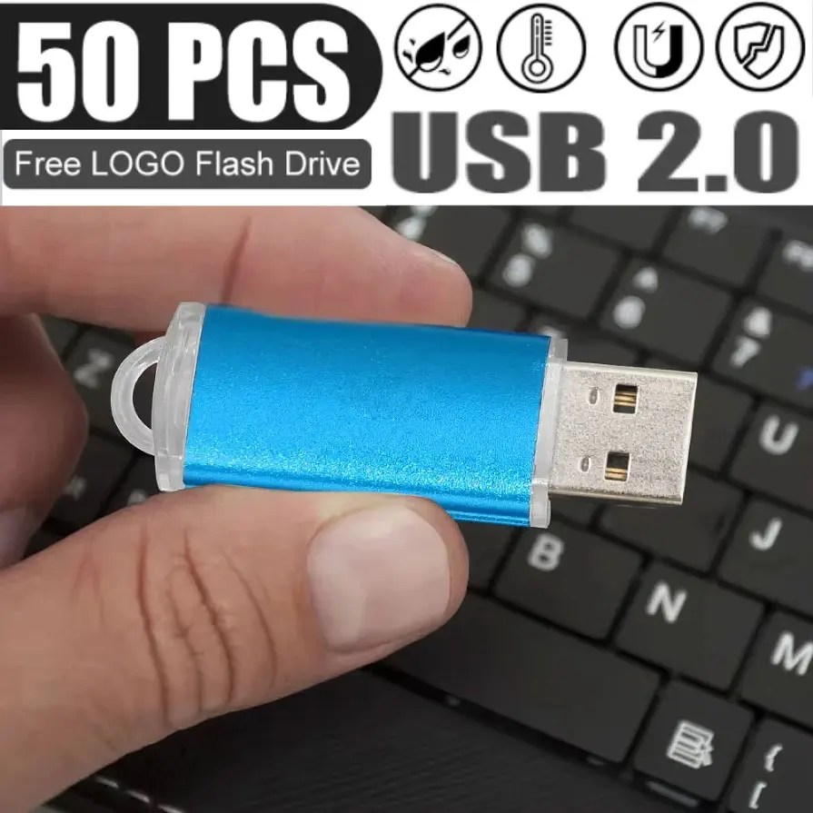 50-unids-lote-unidad-usb-flash-20-32gb-64gb-unidad-de-boligrafo-de-metal-256m-512m-32gb-128gb-de-alta-velocidad