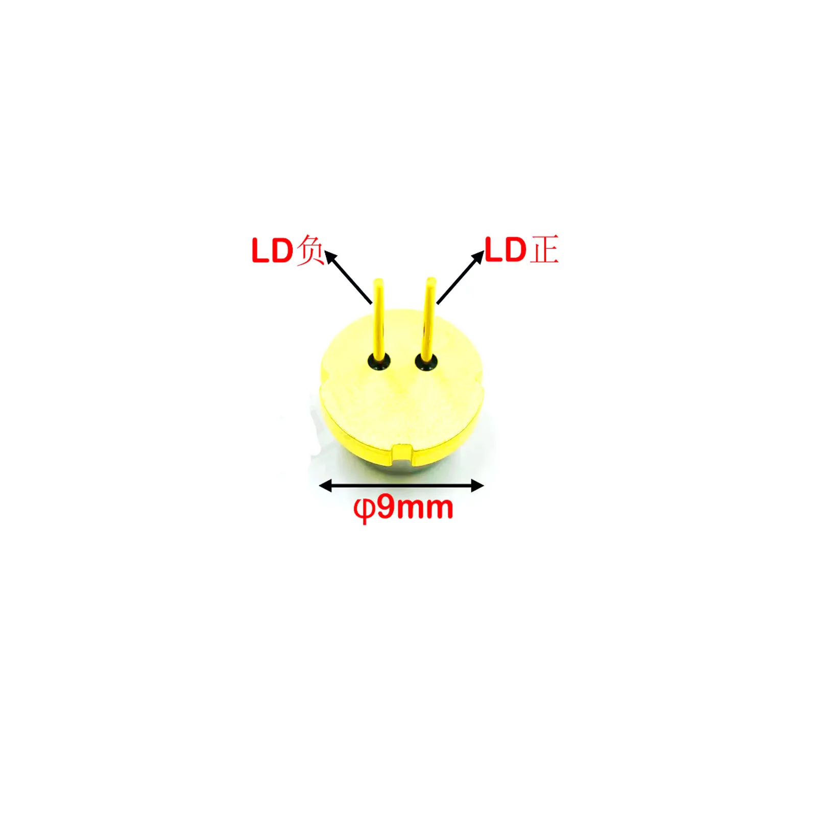 샤프 오리지널 오렌지 레드 레이저 다이오드, GH06C01A9G, 635nm, 638nm, 1.2W, 1 개