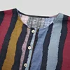 115887-e10279.jpg 2024 Striped Printed Men's Muslim Long Sleeve Cotton Robes Summer Male Islamic Arabian Kaftan Suit Middle East Dubai Abaya Retro