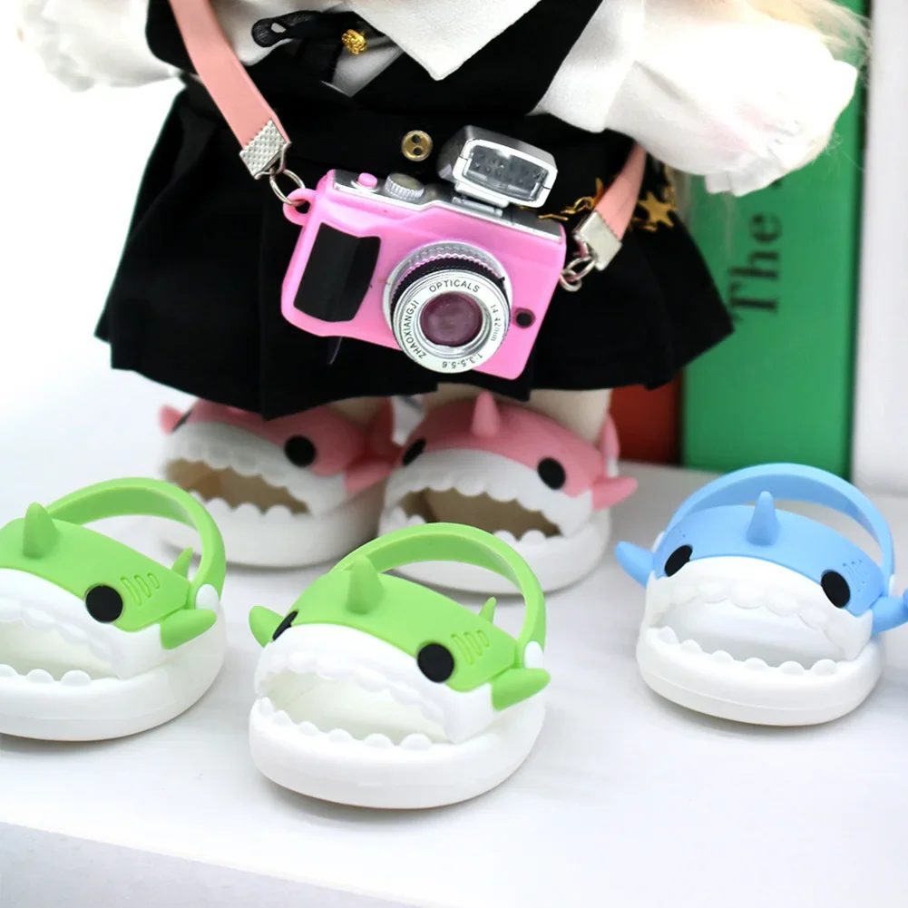 Doll Shoes Suitable for 20cm Cotton Dolls Shoes Slipper Toys Casual Sandal Dolls Accessories DIY Doll Toys Labubu Ropa Kid Gift