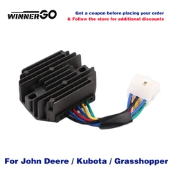 Voltage Regulator Rectifier For JOHN DEERE 2210 2305 2320 4110 4115 2520 4010 4100 Yanmar 18.5/ 20/ 23/ 24/ 24.1/ 26.4HP Dsl ALL