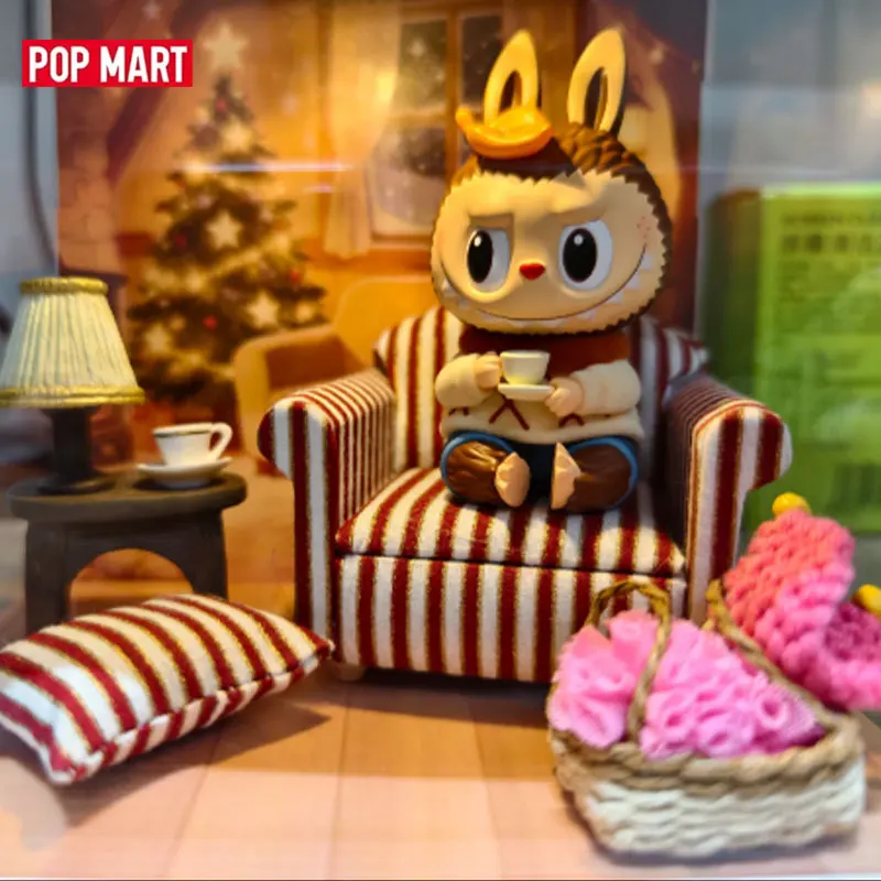 

POP MART Labubu The Monsters ZIMOMO Warm Sweater Series Trendy Blind Random Box Toys Guess Bag Mystery Box Action Figure Gift
