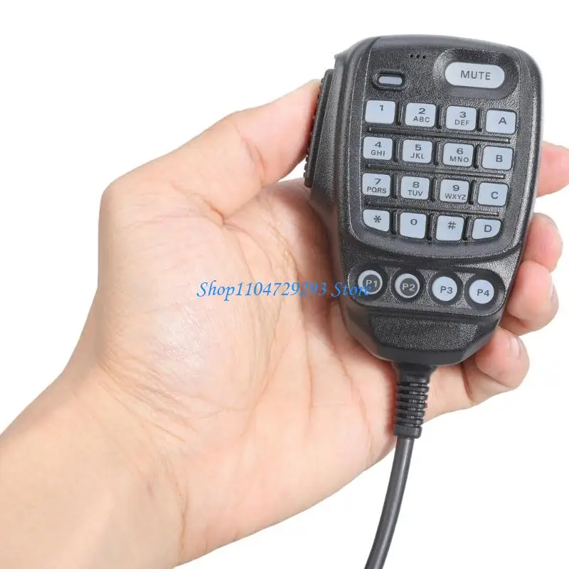 

Y2GD Waterproof IP54 rate Microphone Accessory Multifunction Radio Microphone Long service Microphone ABS Mic for FTM-300DR